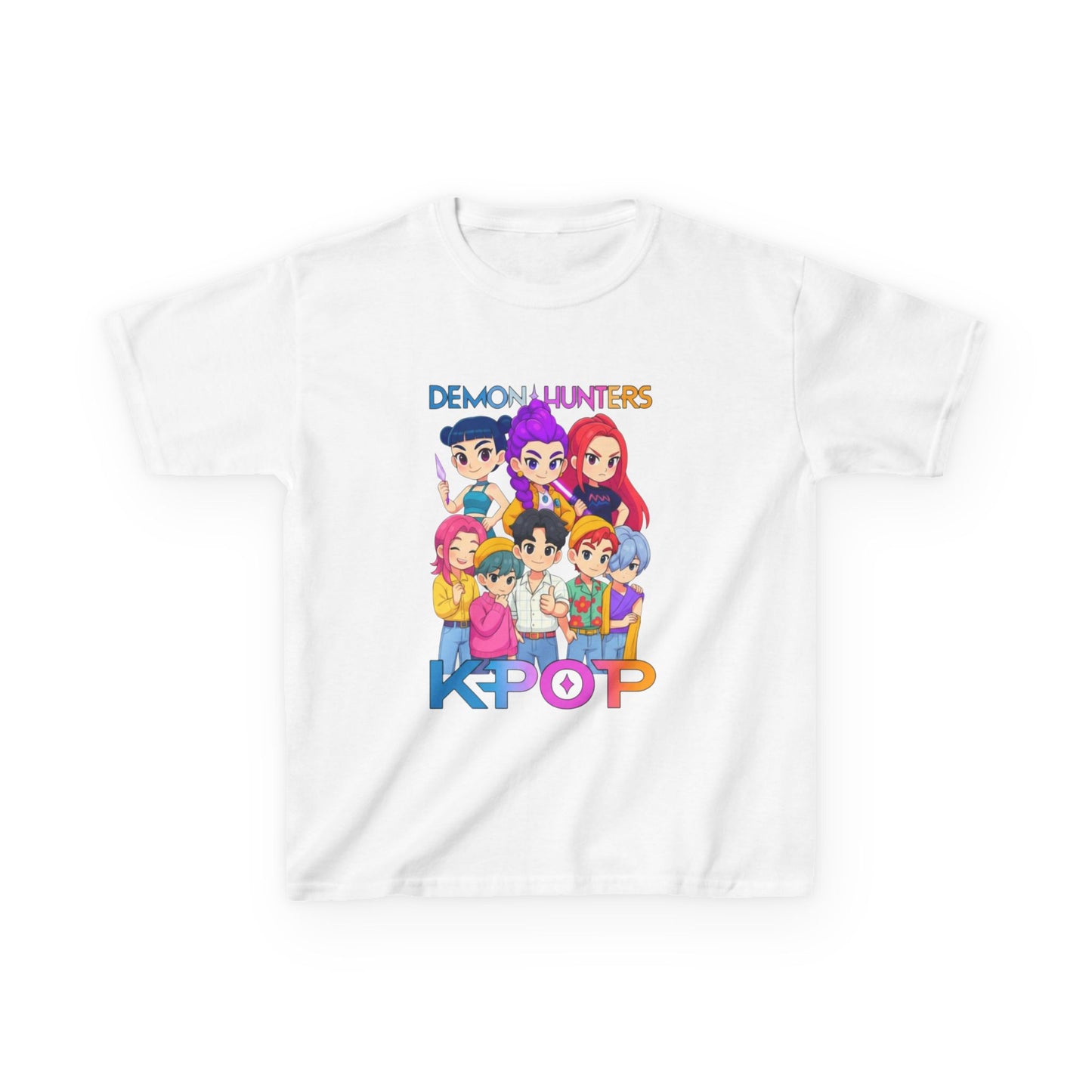 KPOP Demon Hunters Kids Tee Shirt
