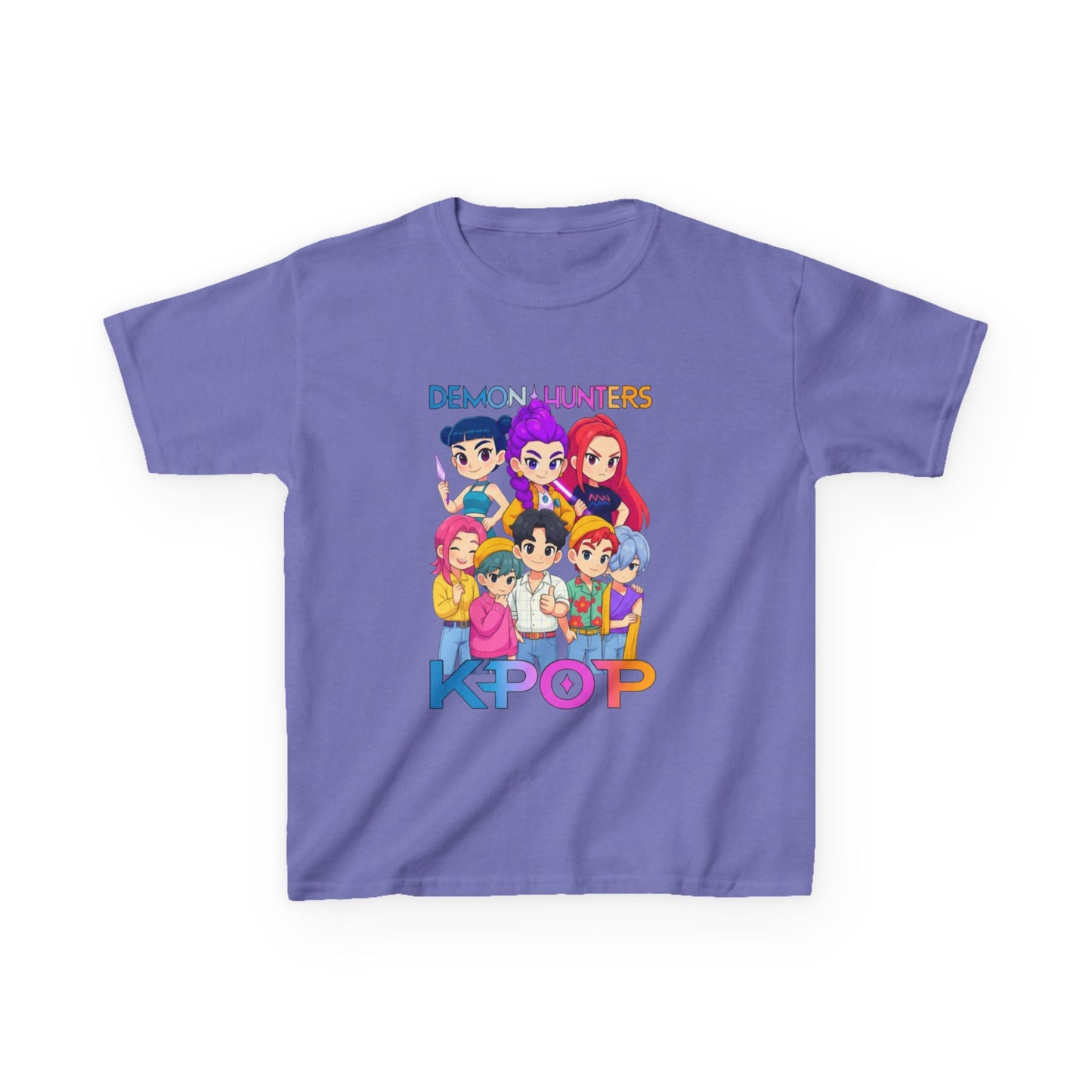 KPOP Demon Hunters Kids Tee Shirt