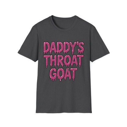 Daddy's Throat Goat - Graphic Tee Shirt