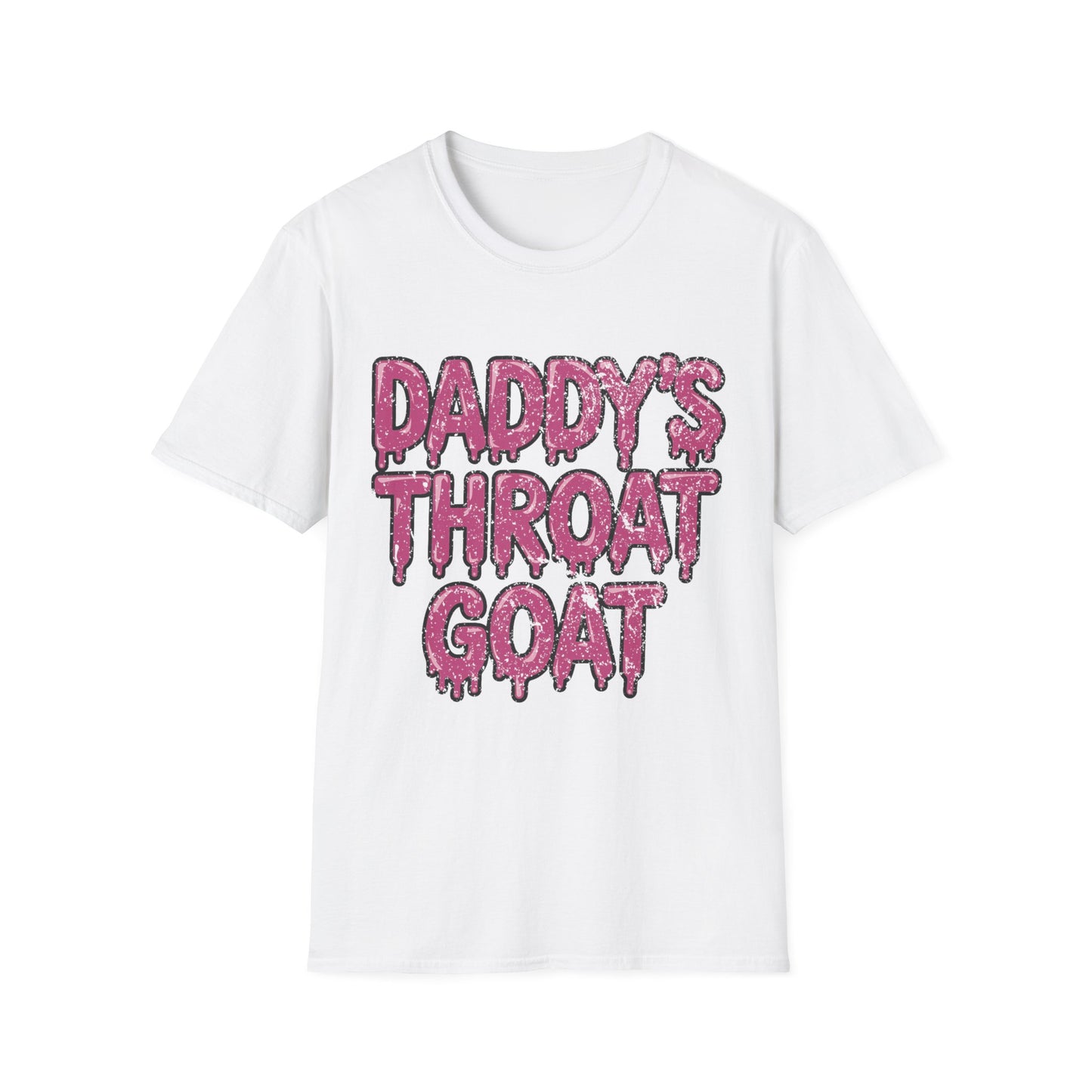 Daddy's Throat Goat - Graphic Tee Shirt