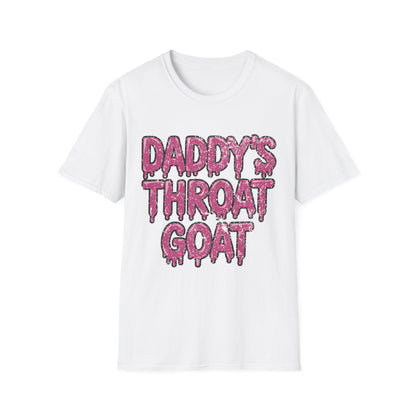 Daddy's Throat Goat - Graphic Tee Shirt
