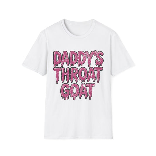 Daddy's Throat Goat - Graphic Tee Shirt