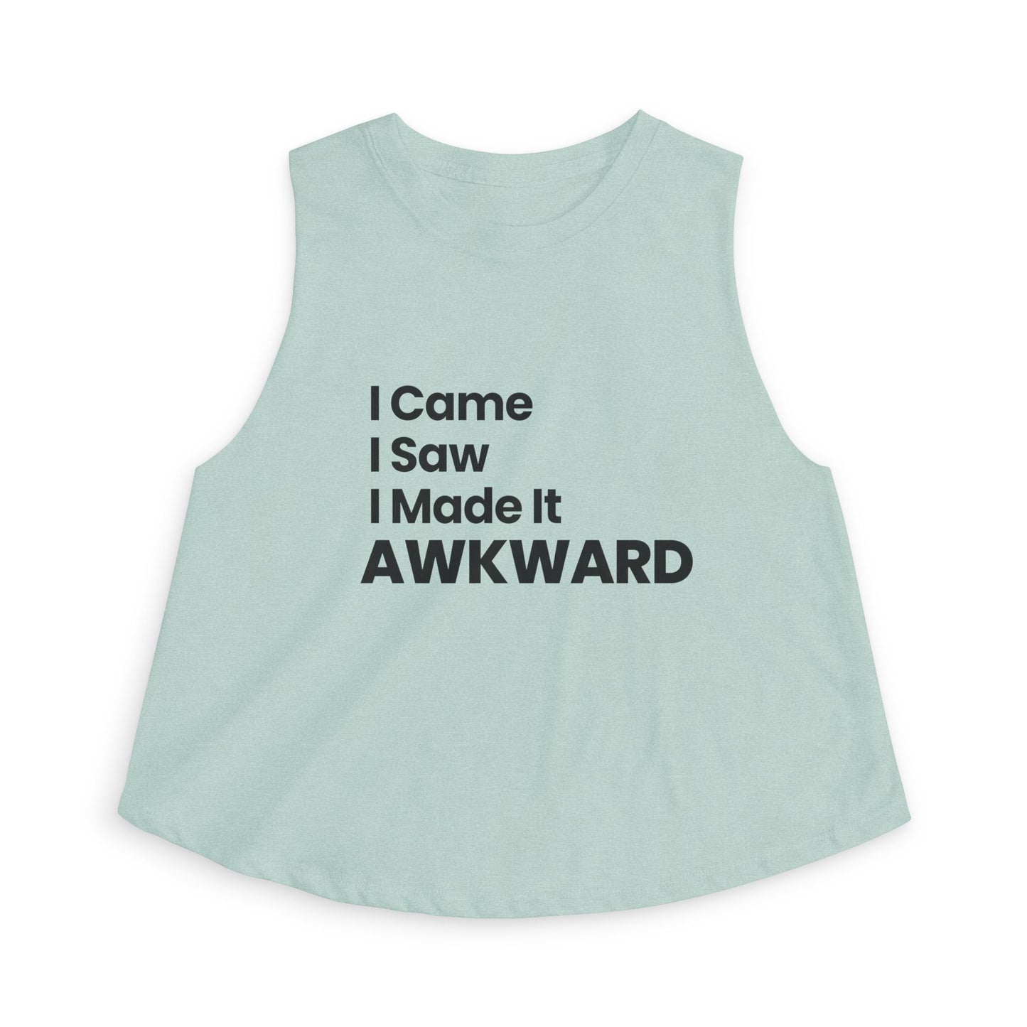 I Came I Saw I Made It Awkward Shirt | Funny Awkward Tee | Sarcastic Graphic T Shirt | Introvert Humor Top | Gift for Socially Awkward Friend