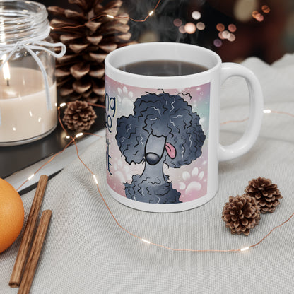 Poodle Lover Coffee Mug, Cute Pet Gift, Dog Mom Coffee Cup, Morning Brew Mug, 11oz 15oz, Animal Lover Gift