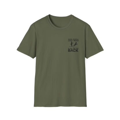 Some People Just Need A Pat On The Back Graphic Tee Shirt