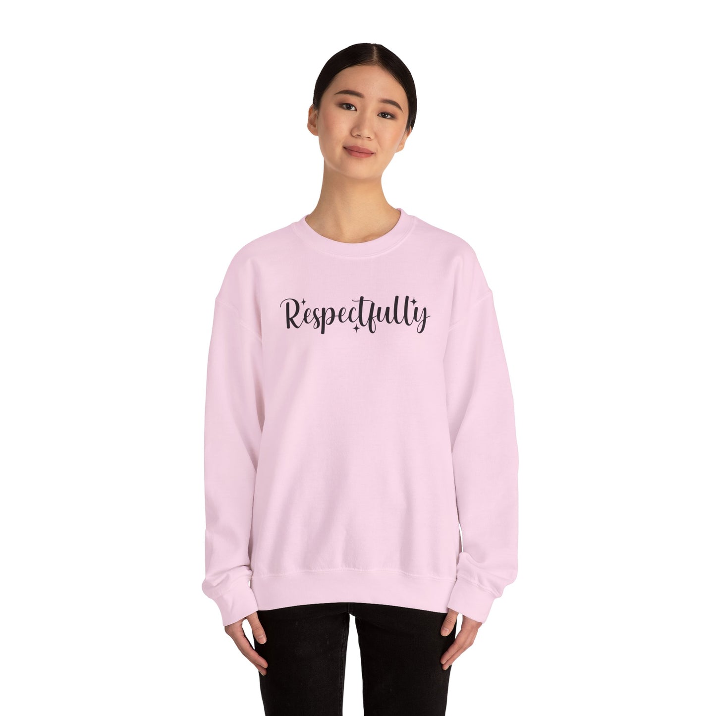Respectfully Fuck That Sweatshirt | Sassy Unisex Crewneck | Rude Graphic Pullover