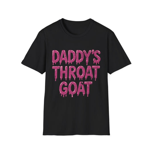 Daddy's Throat Goat - Graphic Tee Shirt