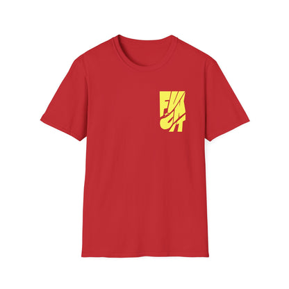 “F**k It” Funny Graphic TShirt | Edgy Sarcastic Quote Tee | Streetwear T‑Shirt
