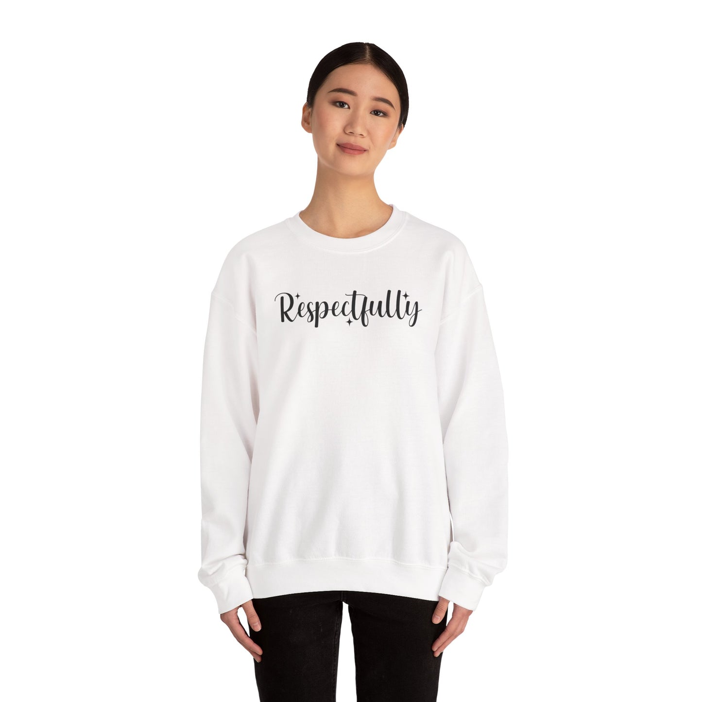 Respectfully Fuck That Sweatshirt | Sassy Unisex Crewneck | Rude Graphic Pullover
