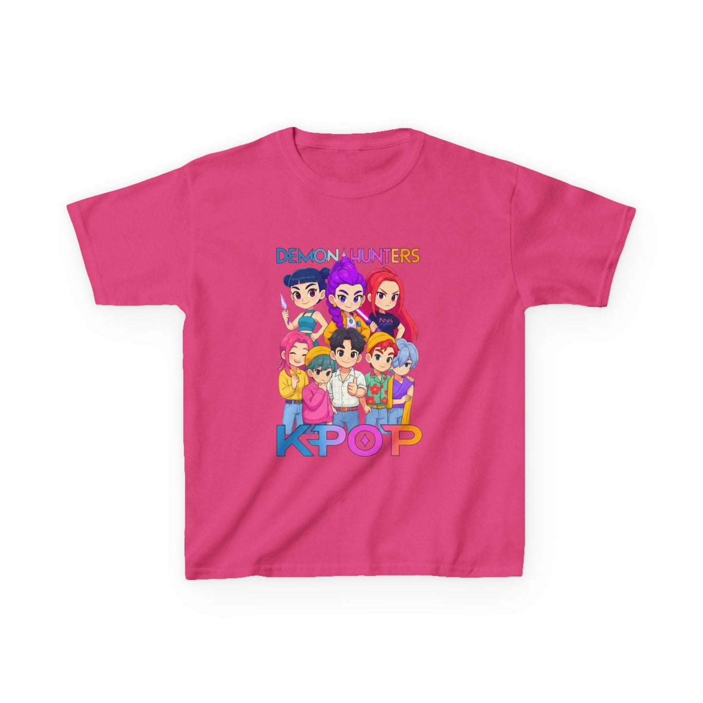 KPOP Demon Hunters Kids Tee Shirt