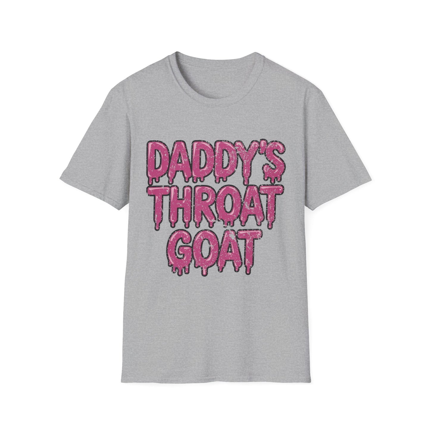 Daddy's Throat Goat - Graphic Tee Shirt
